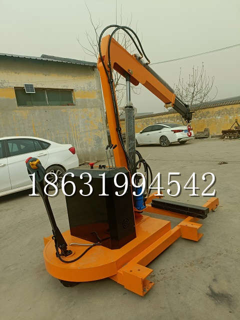 浑江区自卸车厢随车吊 自制轮式四不像起重机 四驱平板吊 5吨 贵盛